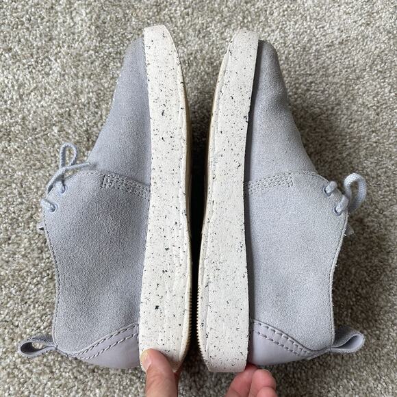 Clarks Originals Desert Trek Form Leather Cool Blue Comfort Shoes Women’s 7.5 M - Picture 6 of 13